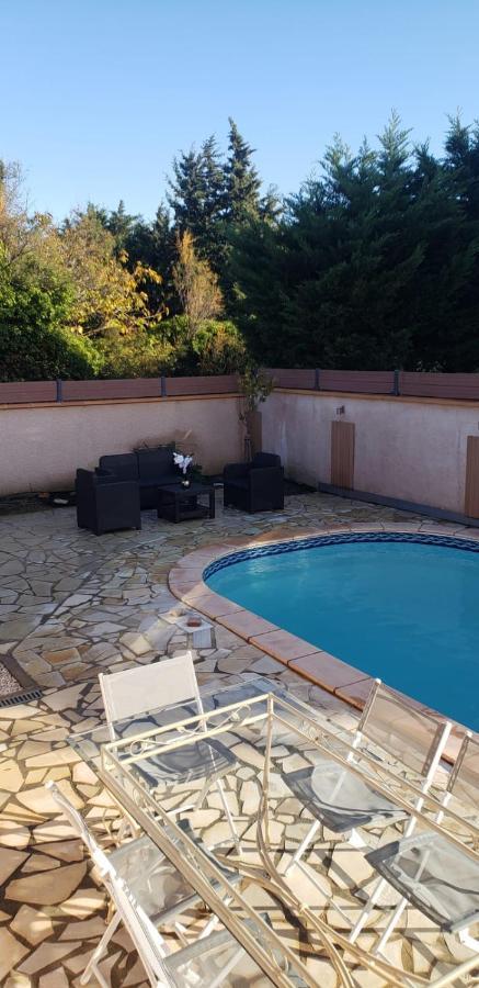 Villa Avec Piscine A St Marie La Mer Sainte-Marie-la-Mer Exteriör bild
