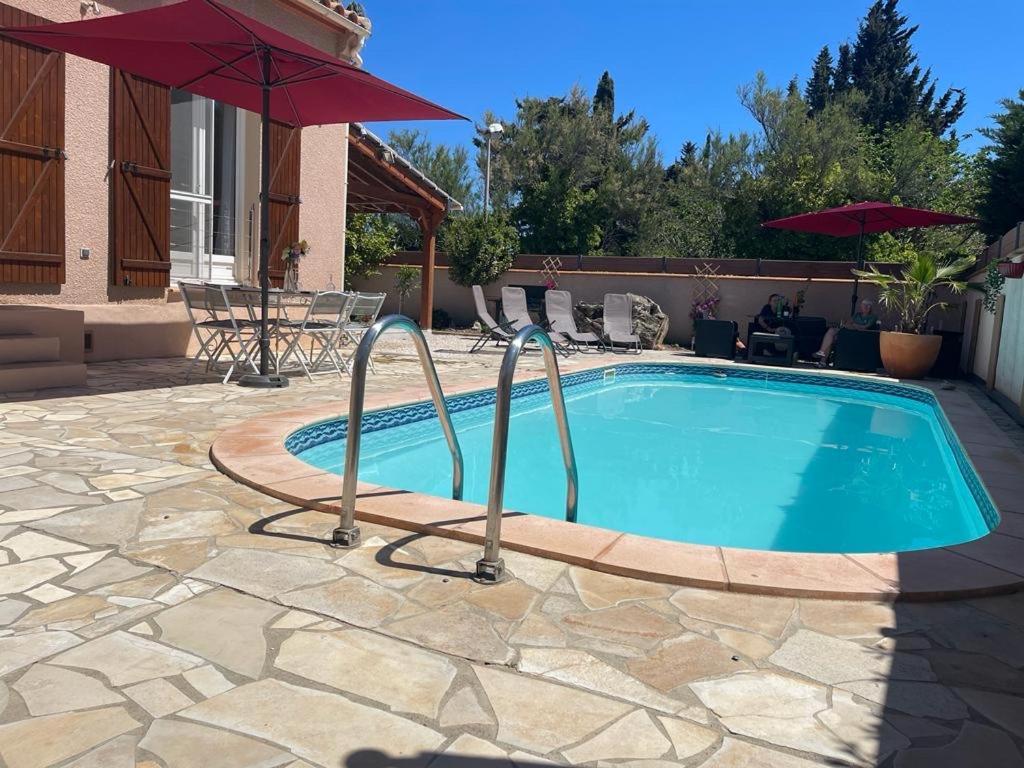 Villa Avec Piscine A St Marie La Mer Sainte-Marie-la-Mer Exteriör bild